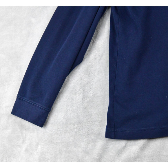 LL Bean Sweatshirt Mens XL Blue 100% Cotton Long Sleeve Pullover 187369 - Picture 3 of 8